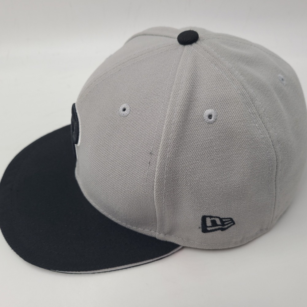 Philadelphia Phillies Hat Fitted 7 5/8 New Era 59Fifty Gray Black MLB Baseball - Picture 6 of 12